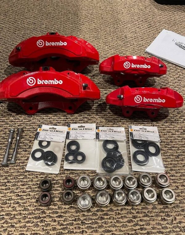 2018 Jeep SRT front/rear Brembo calipers with rotors - Image 2