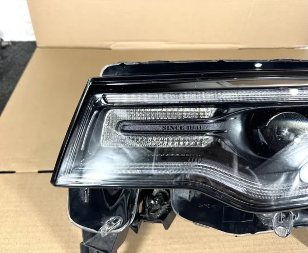 Headlight For 2017-2018 Jeep Grand Cherokee Left Standard With Bulb - Image 3