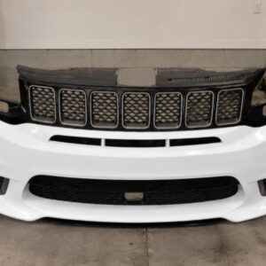 2018-2022 JEEP GRAND CHEROKEE TRACKHAWK 6.2L OEM COMPLETE FRONT BUMPER COVER #1676